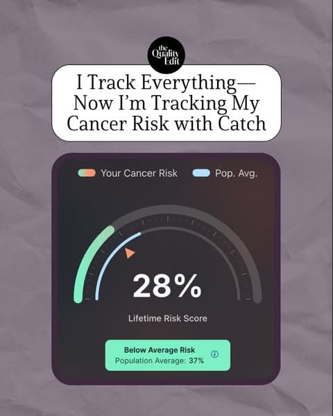 Understand your cancer risk early.