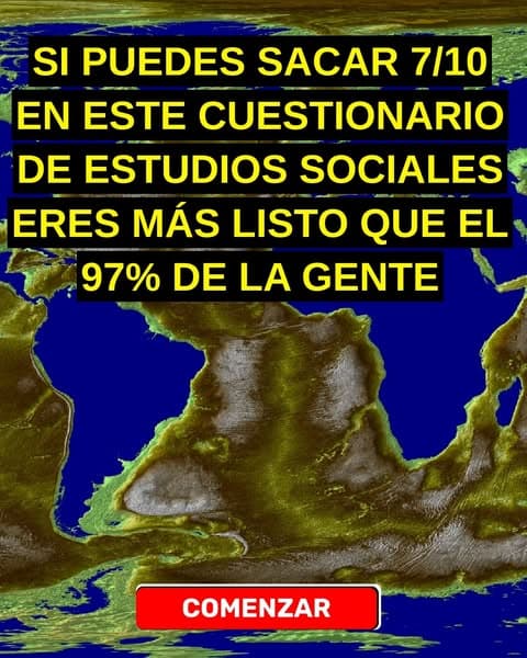 La mayoría de la gente no puede aprobar este cuestionario de estudios sociales de 5º curso, ¿y tú?
