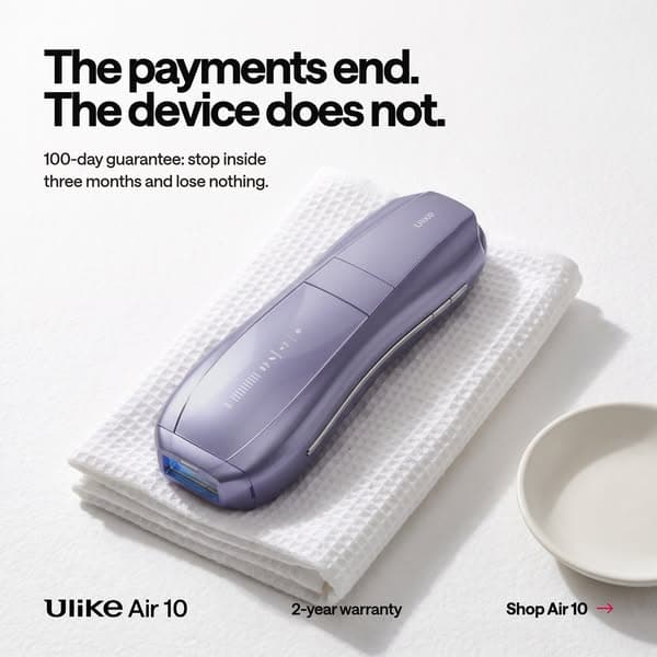 Say Goodbye to Hair - Shop Ulike Air10’s Fast & Painless Hair Removal Now!
