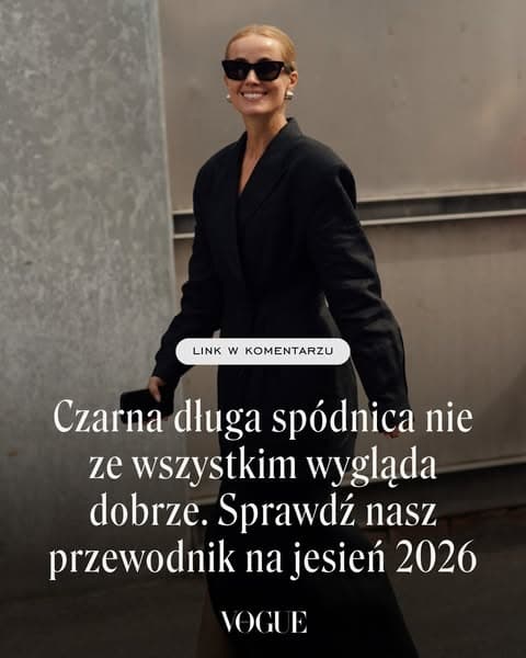 Czarna długa spódnica nie ze wszystkim wygląda dobrze. Sprawdź nasz przewodnik na jesień 2026