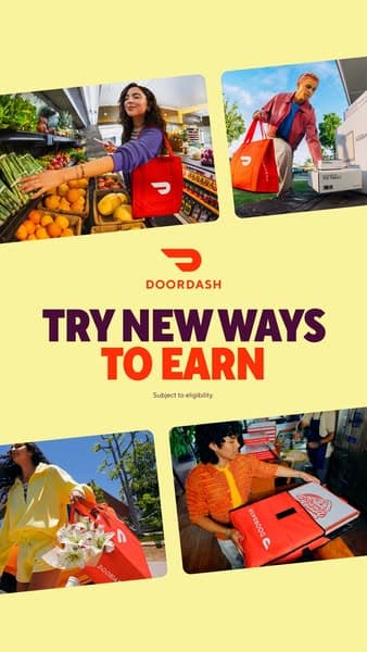 Sign up now & earn on your terms