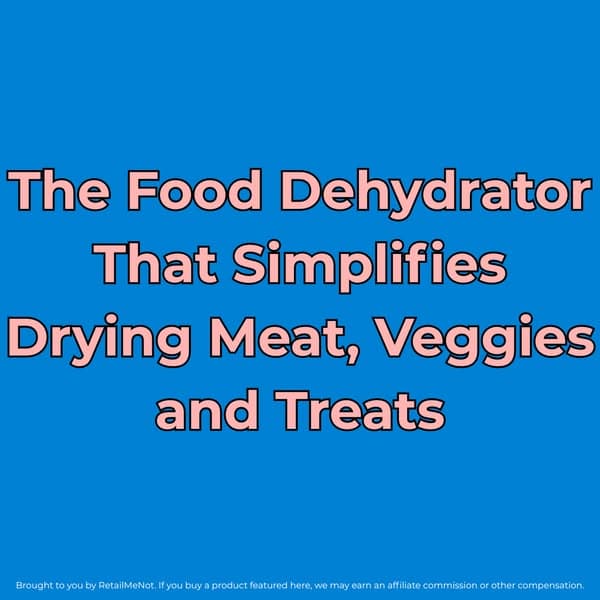 The Food Dehydrator That Simplifies Drying Meat, Veggies and Treats