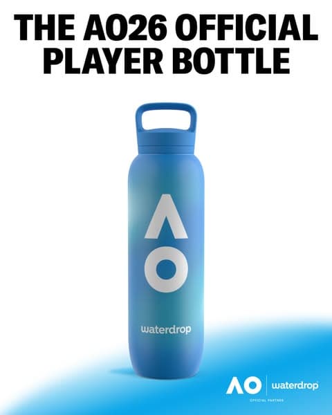 The Australian Open x waterdrop® Collection 💧