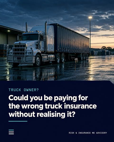 Check Your Truck Insurance...
