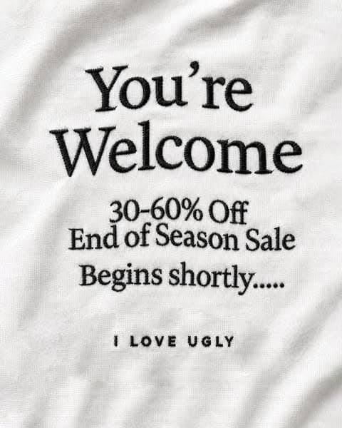 30-60% OFF IS COMING