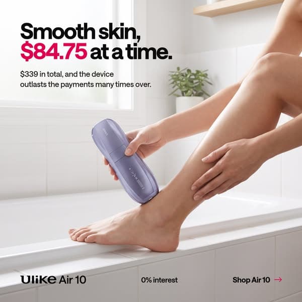 Say Goodbye to Hair - Shop Ulike Air10’s Fast & Painless Hair Removal Now!