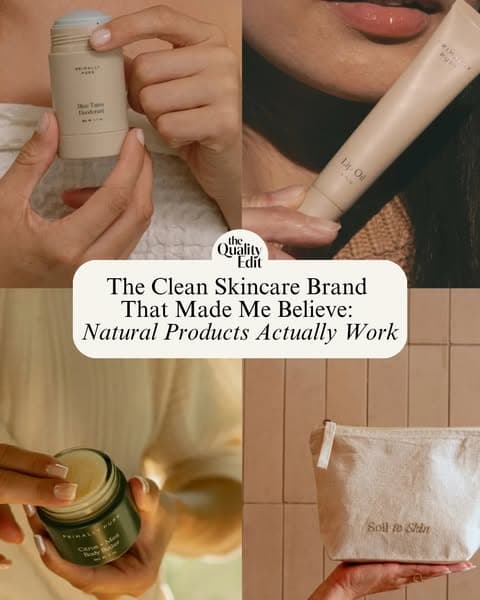 Why Our Beauty Editors Can't Stop Talking About Primally Pure
