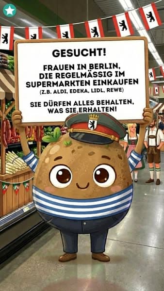 Gesucht: Frauen in Berlin! Alles, was Sie erhalten, gehört Ihnen!