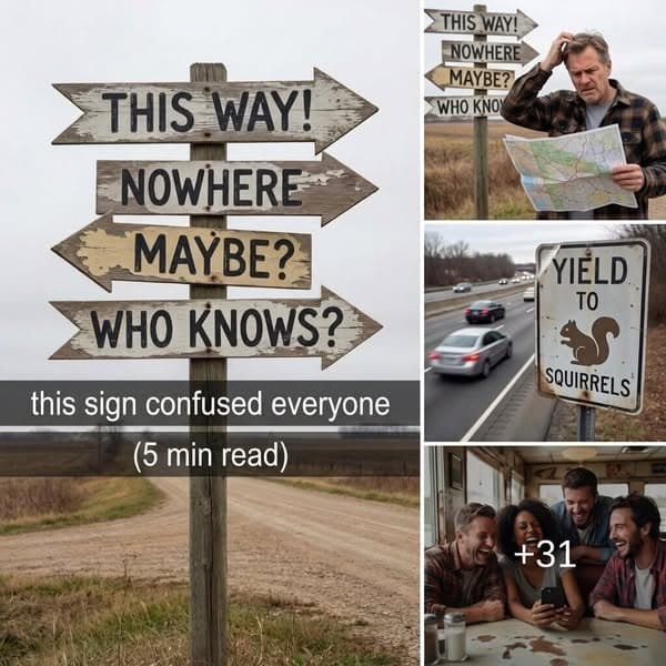 Funny and Unexpected Signs That Drivers Still Talk About