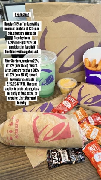 Order Taco Bell on DoorDash