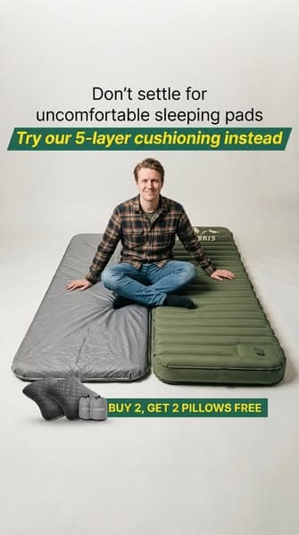 This little mattress will fix many years of poor camping sleep