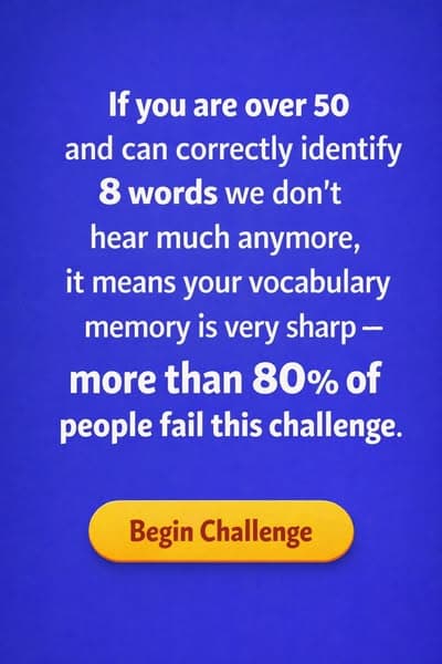 Do You Remember These Forgotten Words? 🧠📖