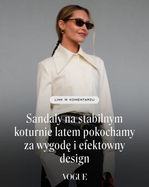 Sandały na stabilnym koturnie latem pokochamy za wygodę i efektowny design
