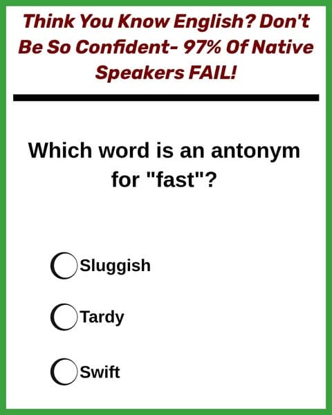 Bet You Can’t Score More Than 40% on This Tricky Vocabulary Quiz