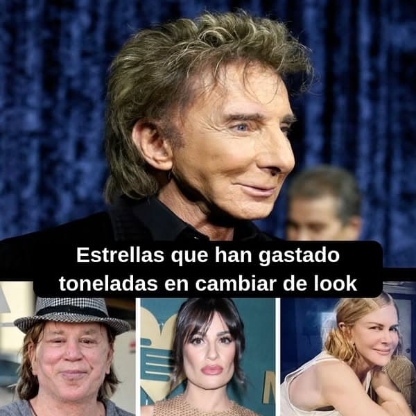Estrellas que gastaron una fortuna en cambiar su aspecto