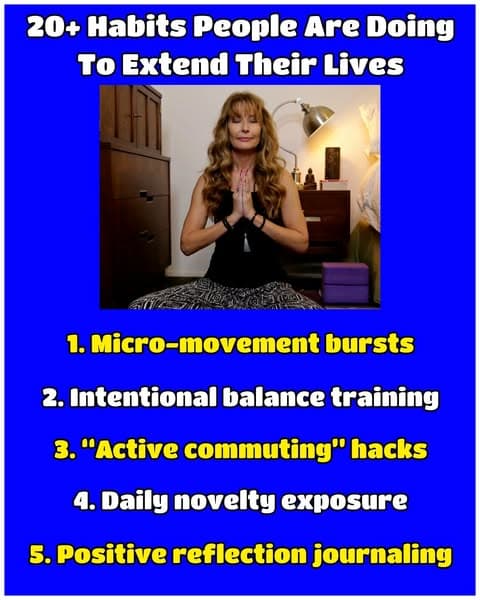 25+ Daily Habits That Help People Live to 100 Years Old