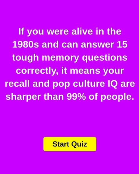 Only 1% Can Score Perfectly on This ’80s Music Video Quiz