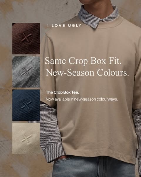 NEW SEASON COLOURS | Crop Box Tee
