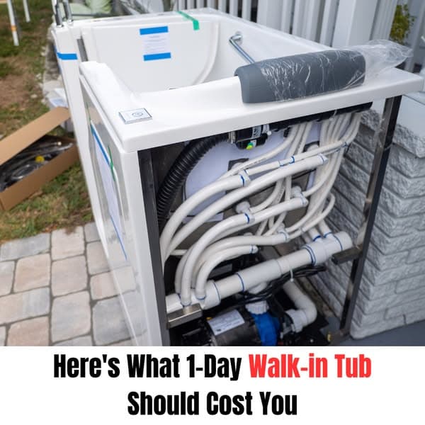 Here’s What a 1-Day Walk-in Tub Should Cost You