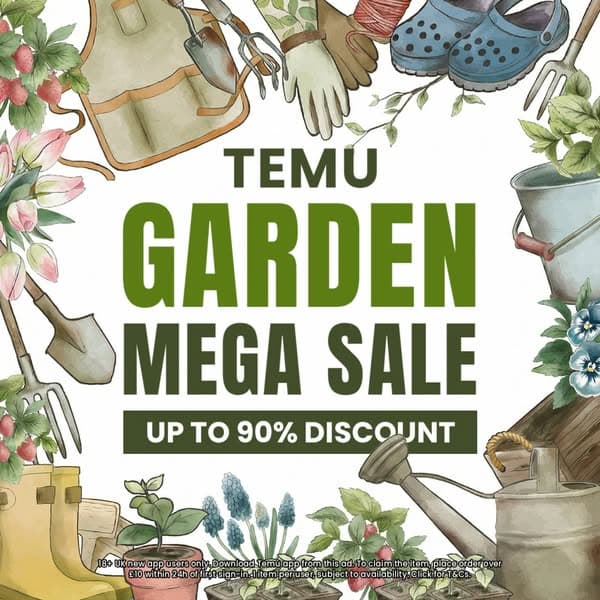 Garden Savings on Temu
