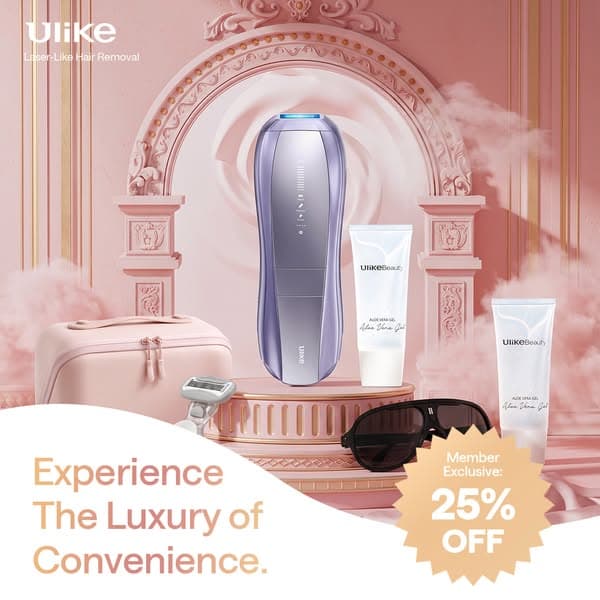 25% OFF Ulike IPL β Member Day