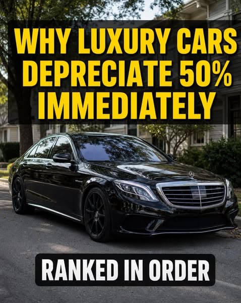 Why These Luxury Cars Lose Value the Moment You Drive Away