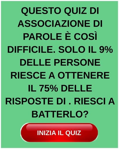 La maggior parte delle persone ha difficoltà con le connessioni delle parole: puoi fare meglio?
