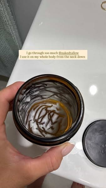 The empty jar tells you everything.