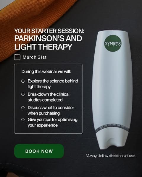 Webinar: Parkinsonโs and Light Therapy