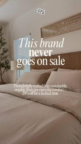Coyuchi is 20% Off Sitewide