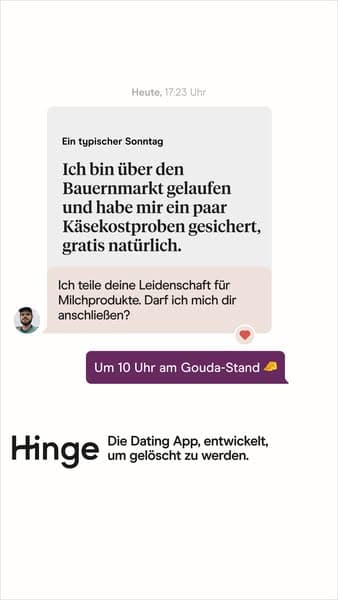 Finde echte Gefühle.