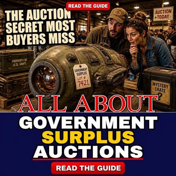 Government Surplus Auctions Explained: Full Guide