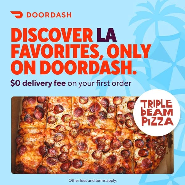 Try local LA favorites exclusively on DoorDash. Get $0 delivery fee on your first order.