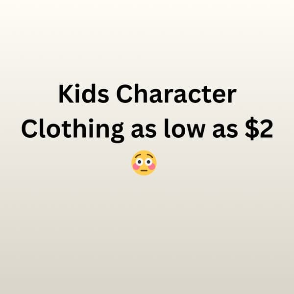 Walmart Kids Clothing 🦸