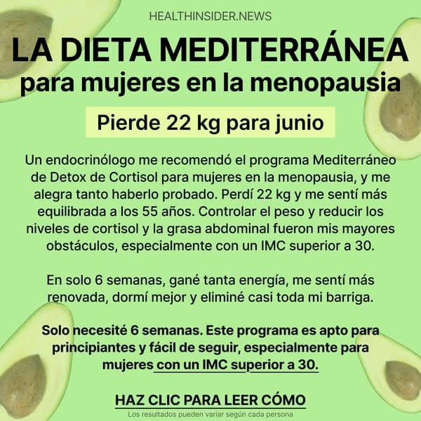 Detox de cortisol para mujeres en la menopausia