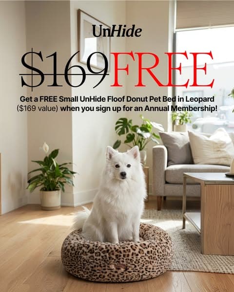 Free Pet Bed with Annual Plan
