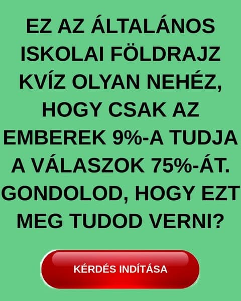 Átmehetsz még az általános iskolai földrajzérettségin?