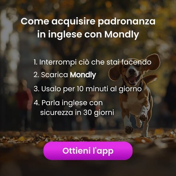 Impara subito l’inglese