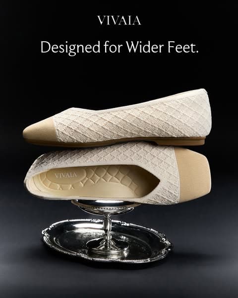 Square Toe. Wide Fit. All Day.