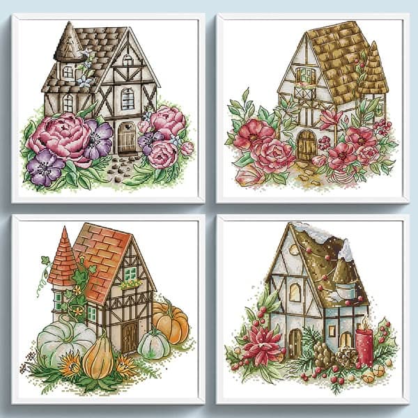 500+New Cross Stitch Kits Arrivals🔥On Sale🔥