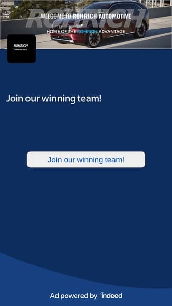 Join our winning team!