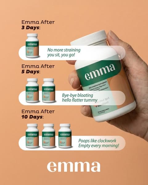 1 Bottle to Regular Poops Save 60% on Emma Relief