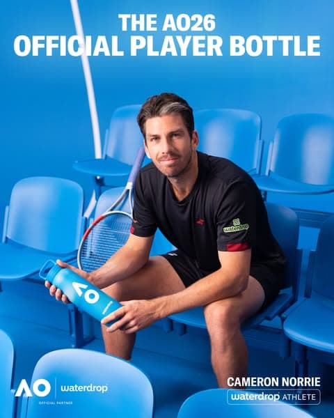 The Australian Open x waterdrop® Collection 💧