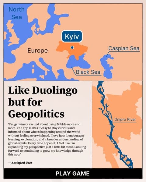 Learn Geopolitics the fun way! 🌎