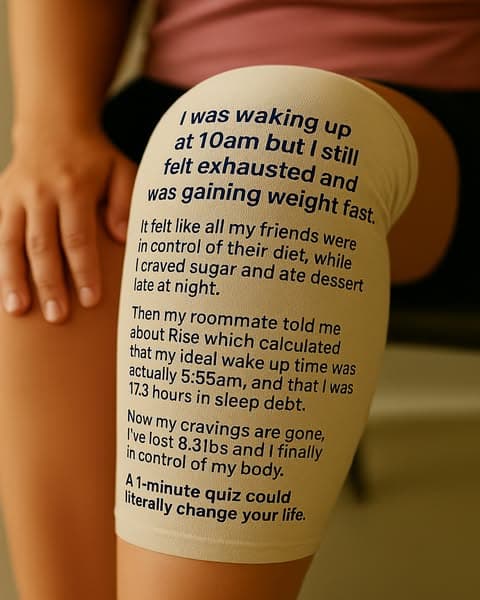 Take the sleep quiz 😴