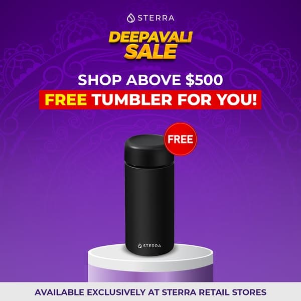 Get a FREE Sterra Sip™ Tumbler with Minimum Spend!
