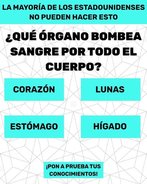 La mayorÃa de los adultos no pueden aprobar un examen de BiologÃa de 6º curso: ¿crees que tú puedes?