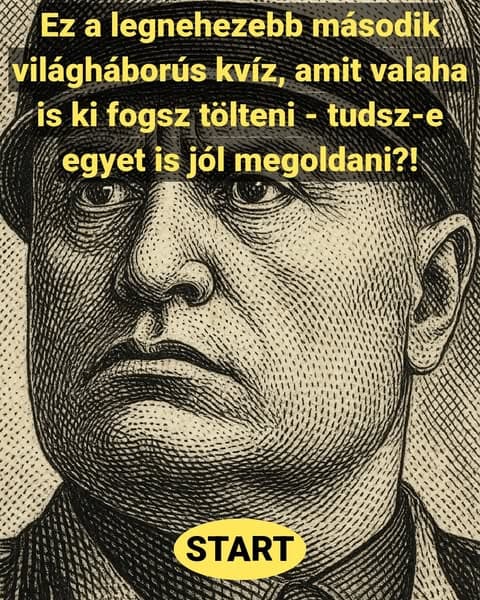 A legtöbb felnőtt megbukik ezen az alapvető második világháborús kvízen