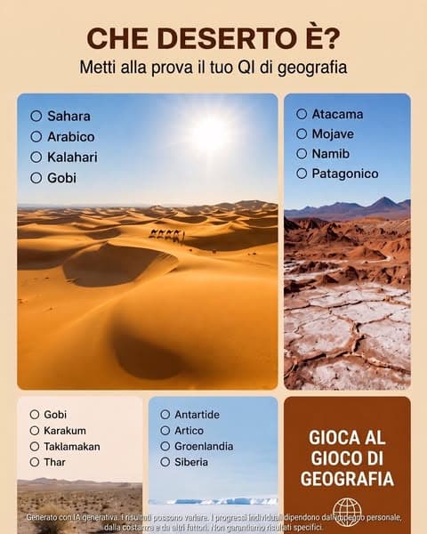 📖 La Geografia Spiegata Come se Avessi 5 Anni