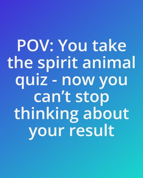 Which Animal Truly Matches Your Vibe? You Might Not Like The Answer